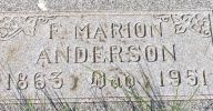 Anderson, F. Marion