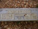 Underwood, Mack M. and Woodie